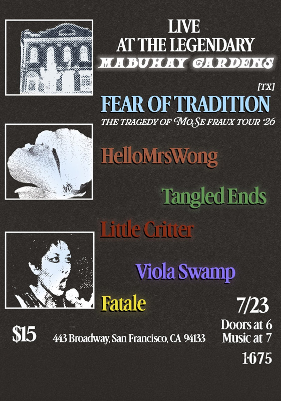 Fear of Tradition